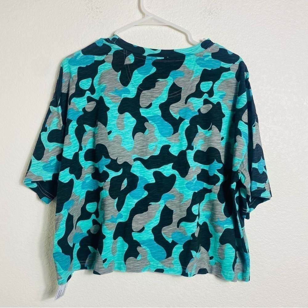 Disney Womens Baby Yoda Grogu Camo T-Shirt Star Wars: The Mandalorian Size: L - Picture 2 of 9